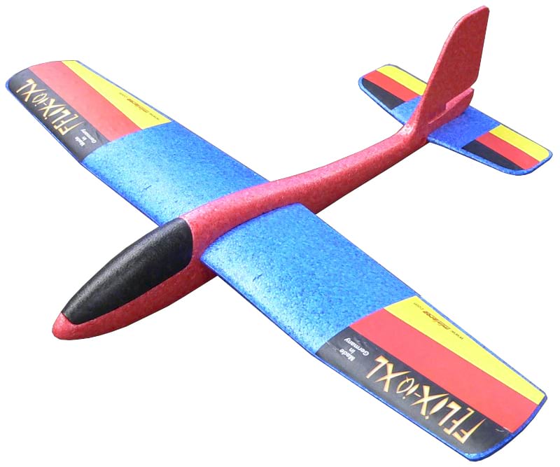 Avion planeur vortex flexible à lancer, Felix IQ Miniprop