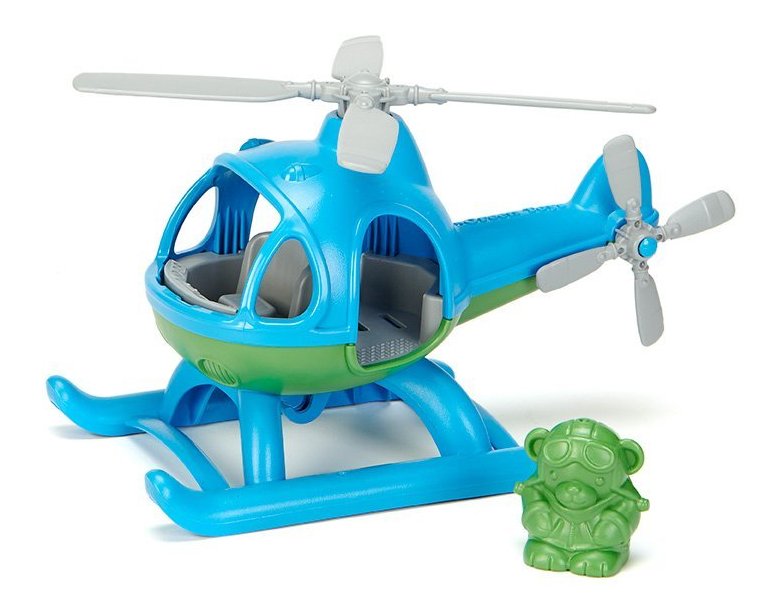 Hélicoptère en plastique recyclé Green Toys