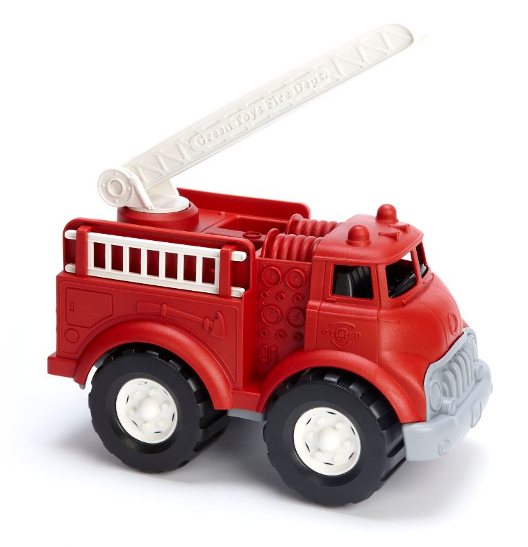 Camion de pompier en plastique recyclé Green Toys